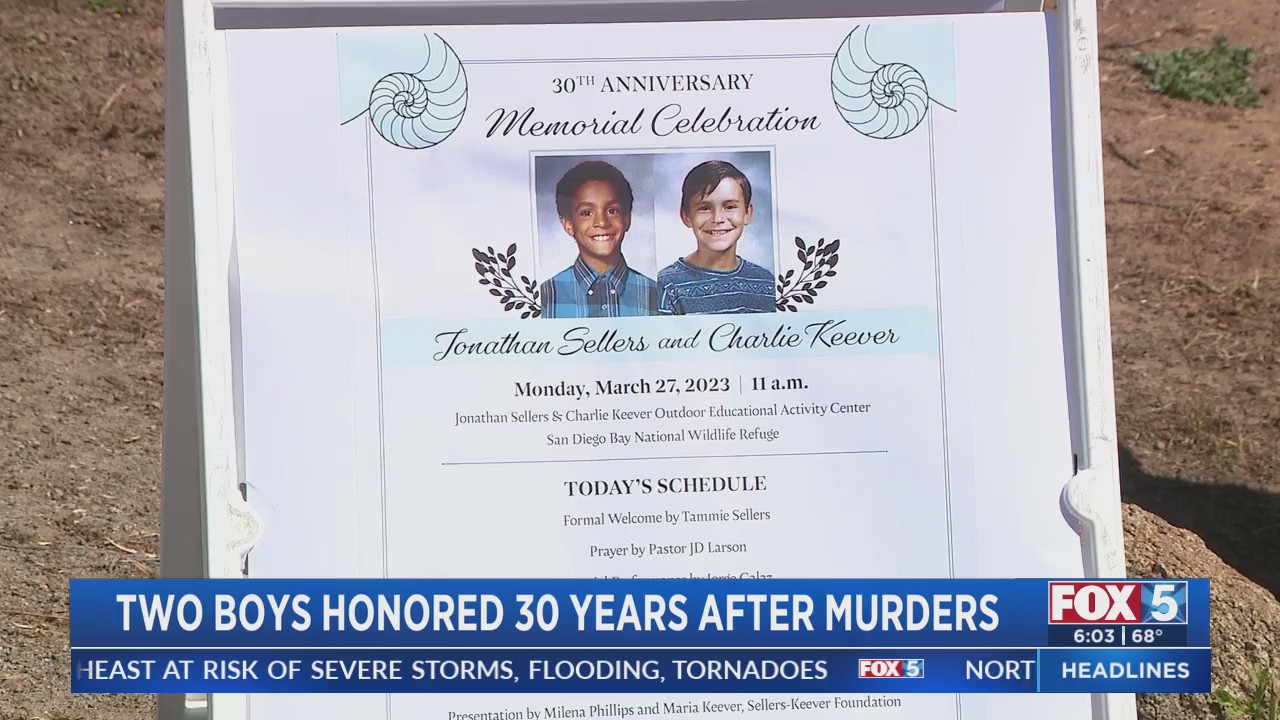 Two Boys Honored 30 Years After Murders – FOX 5 San Diego & KUSI News