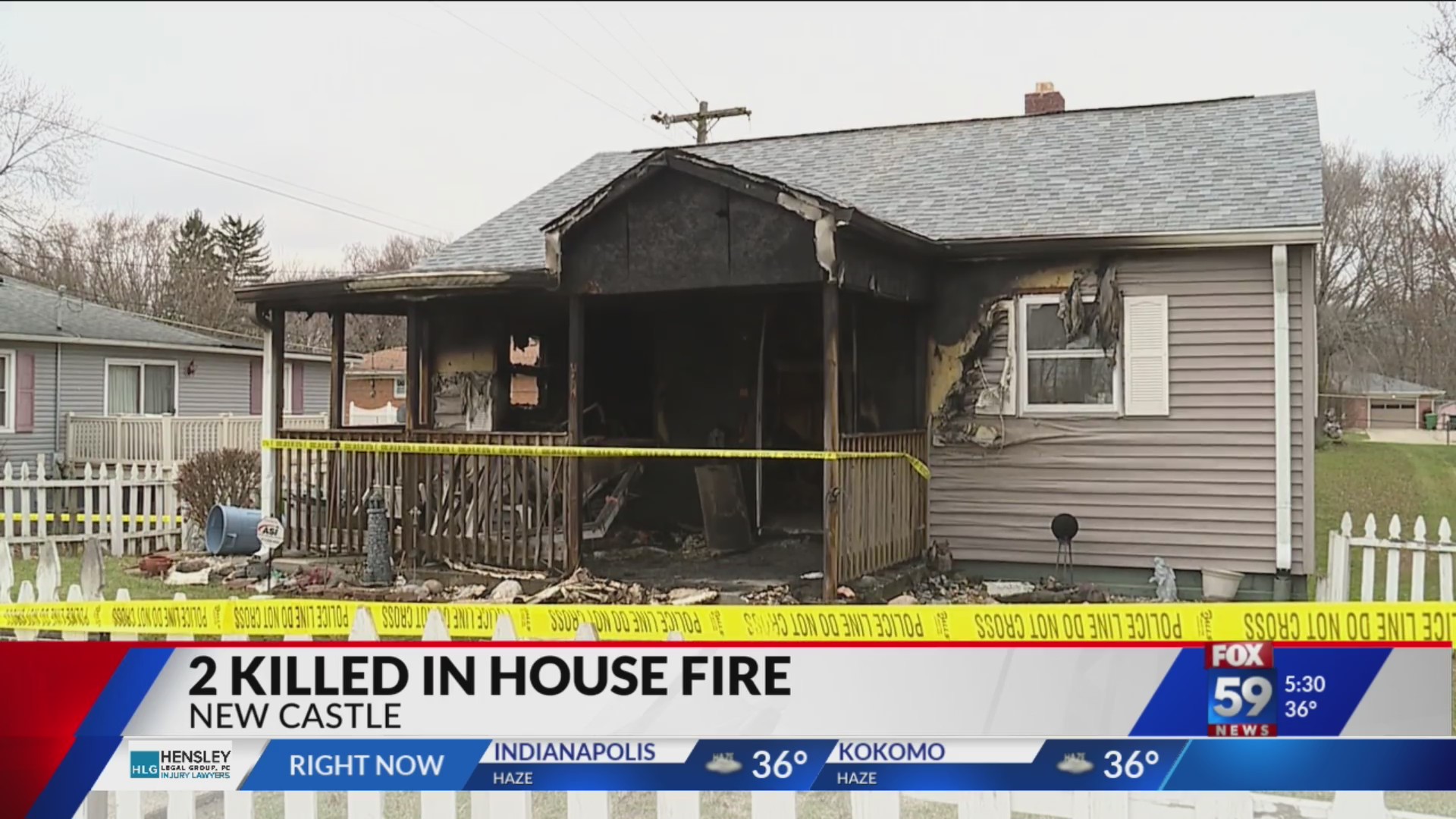 Mother & son dead after house fire in New Castle Fox 59