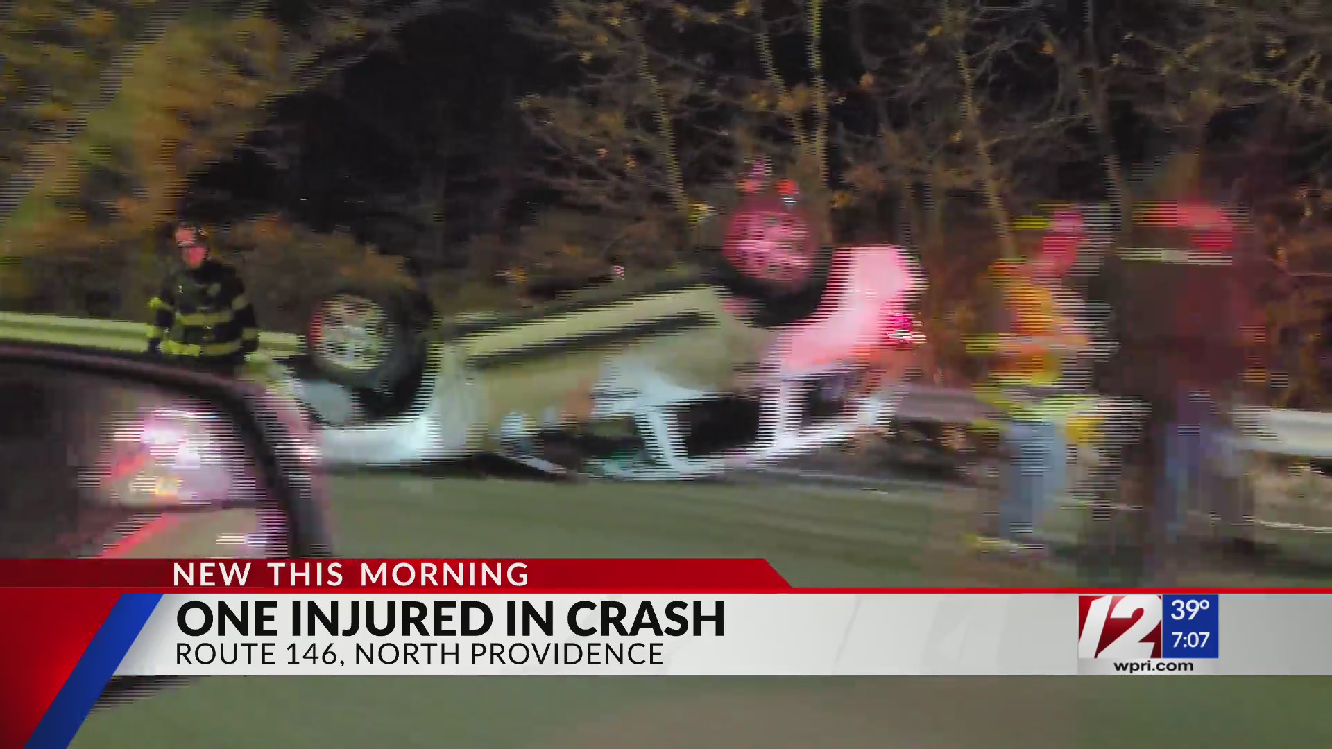 1 injured after rollover crash on Route 146 – WPRI.com