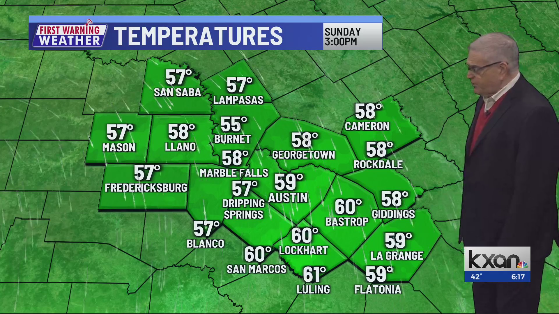 Sunday Early Morning First Warning Forecast – KXAN Austin