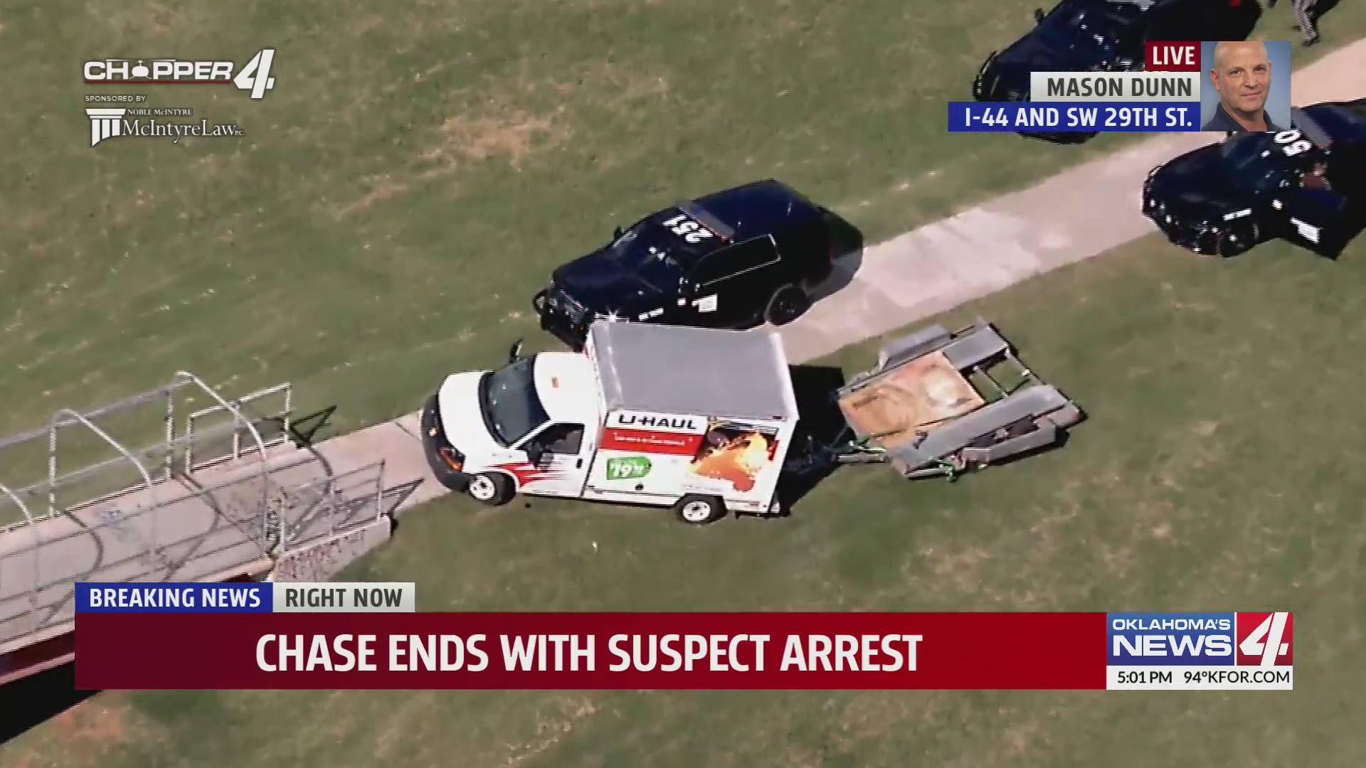 Chase ends with suspect arrest – KFOR.com Oklahoma City