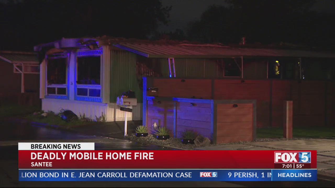 Deadly mobile home fire – FOX 5 San Diego & KUSI News