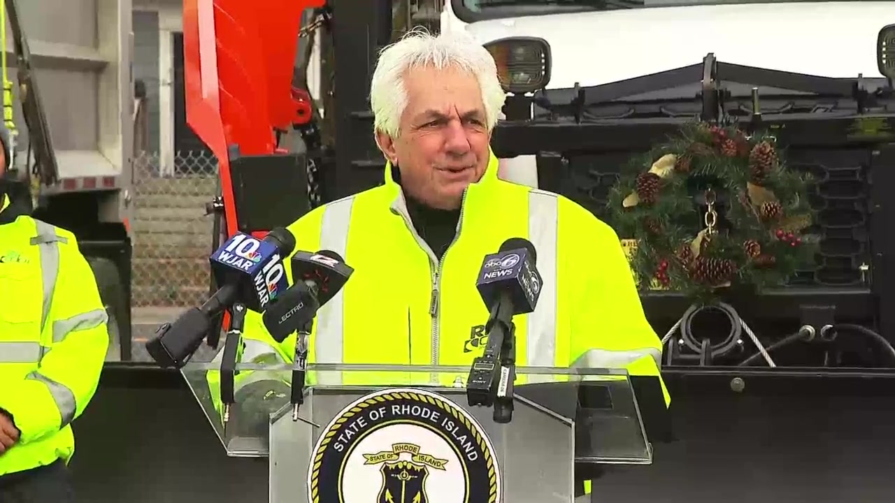 VIDEO NOW: RIDOT discusses winter preps, new plow fleet – WPRI.com