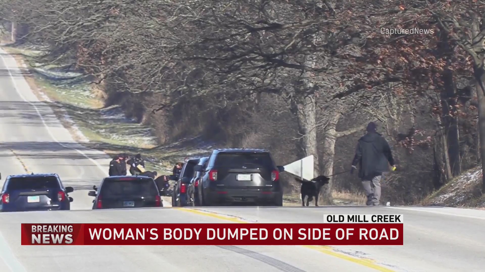 Police: Woman killed, body dumped on side of road in north suburbs – WGN-TV