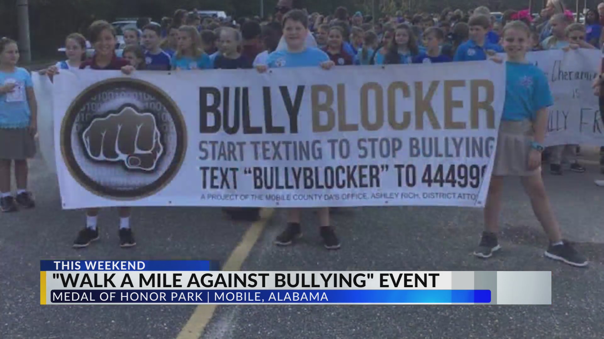 Walk a Mile to Prevent Bullying in Mobile – WKRG News 5