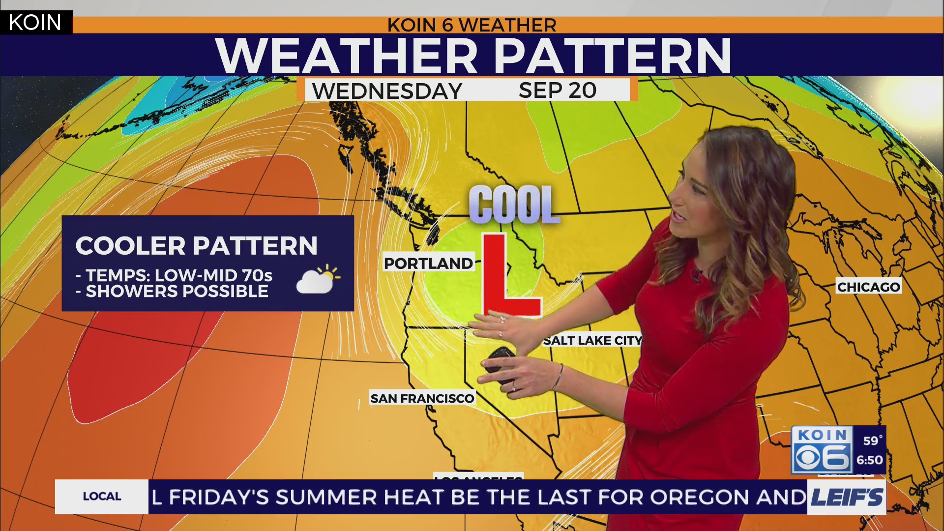 Weather forecast: Summer heat on Friday. Then much cooler next week ...