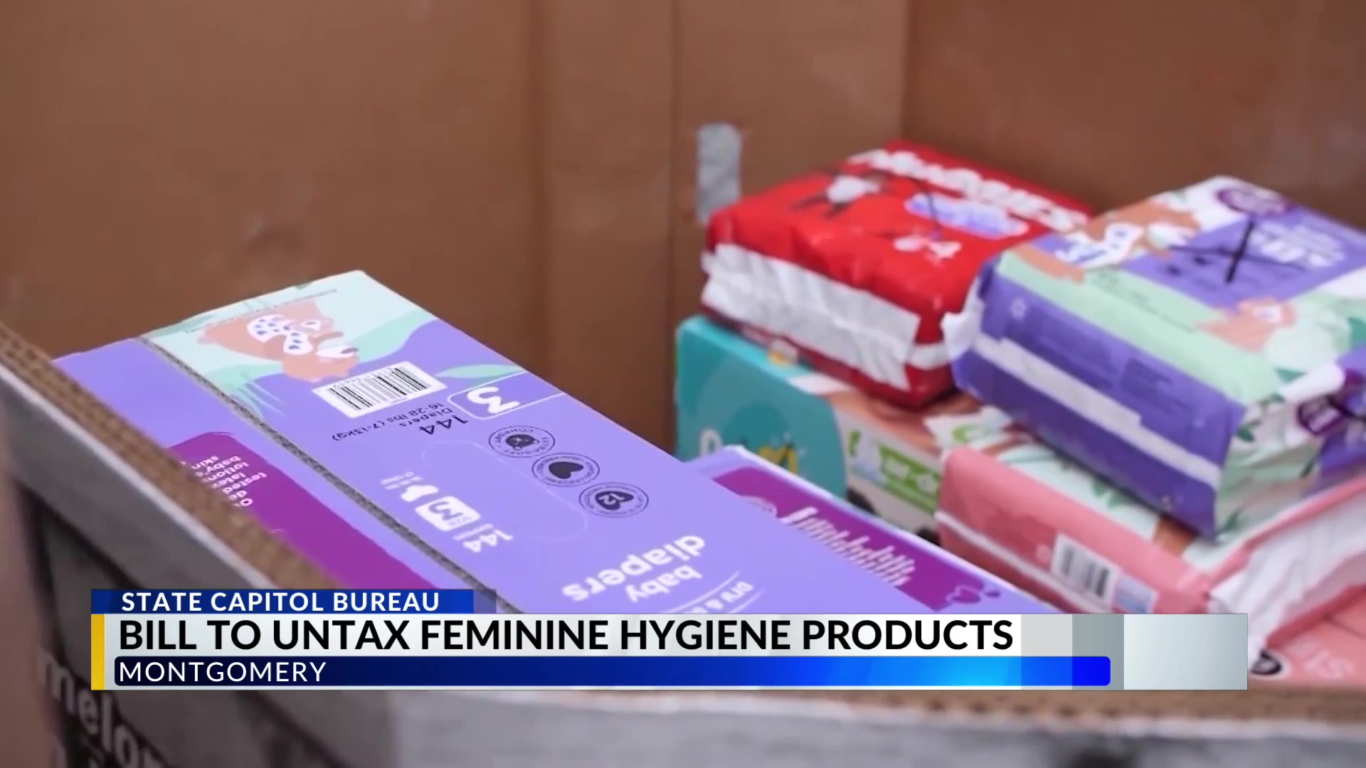 Alabama lawmaker to file bill removing tax on feminine hygiene, baby products WKRG News 5
