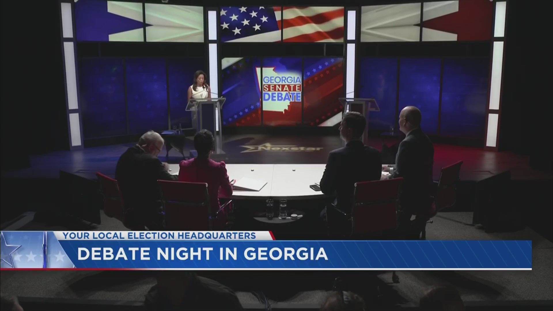 Postdebate analysis on the WalkerWarnock Debate WJBF