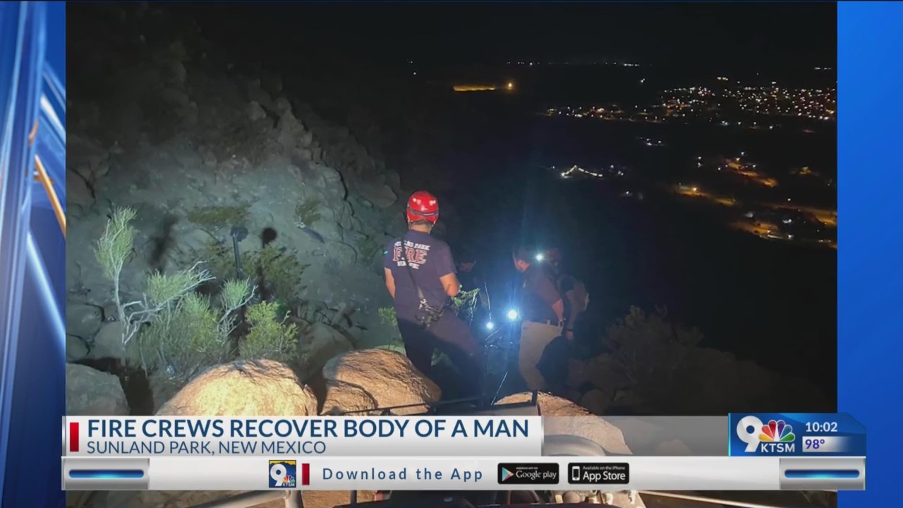 Sunland Park Fire recovers body on Mt. Cristo Rey – KTSM 9 News