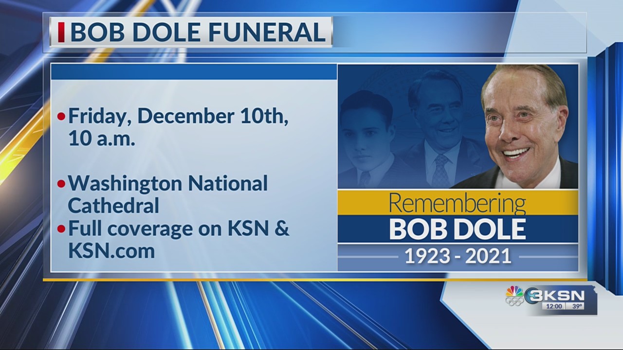 Bob Dole Funeral Service Schedule