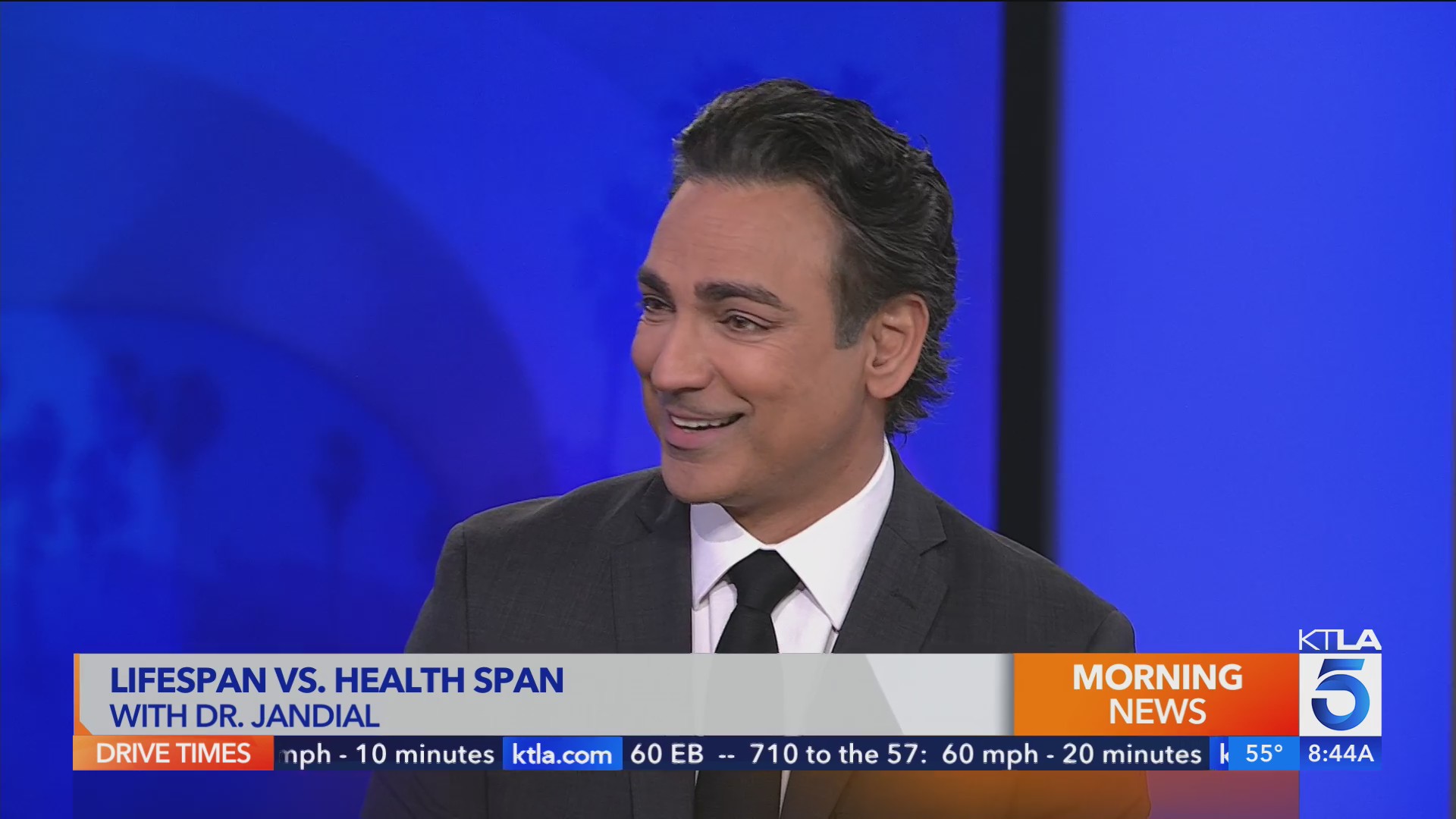 Dr. Rahul Jandial discusses Lifespan vs. Health Span – KTLA