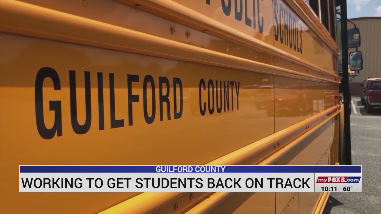 Guilford County working to get students back on track – FOX8 WGHP