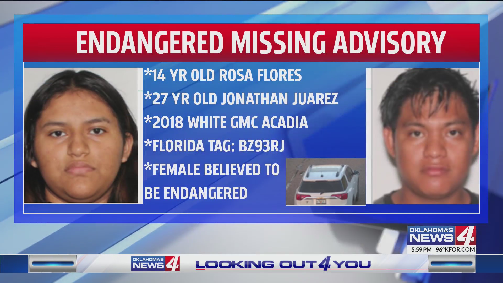 Endangered missing advisory – KFOR.com Oklahoma City
