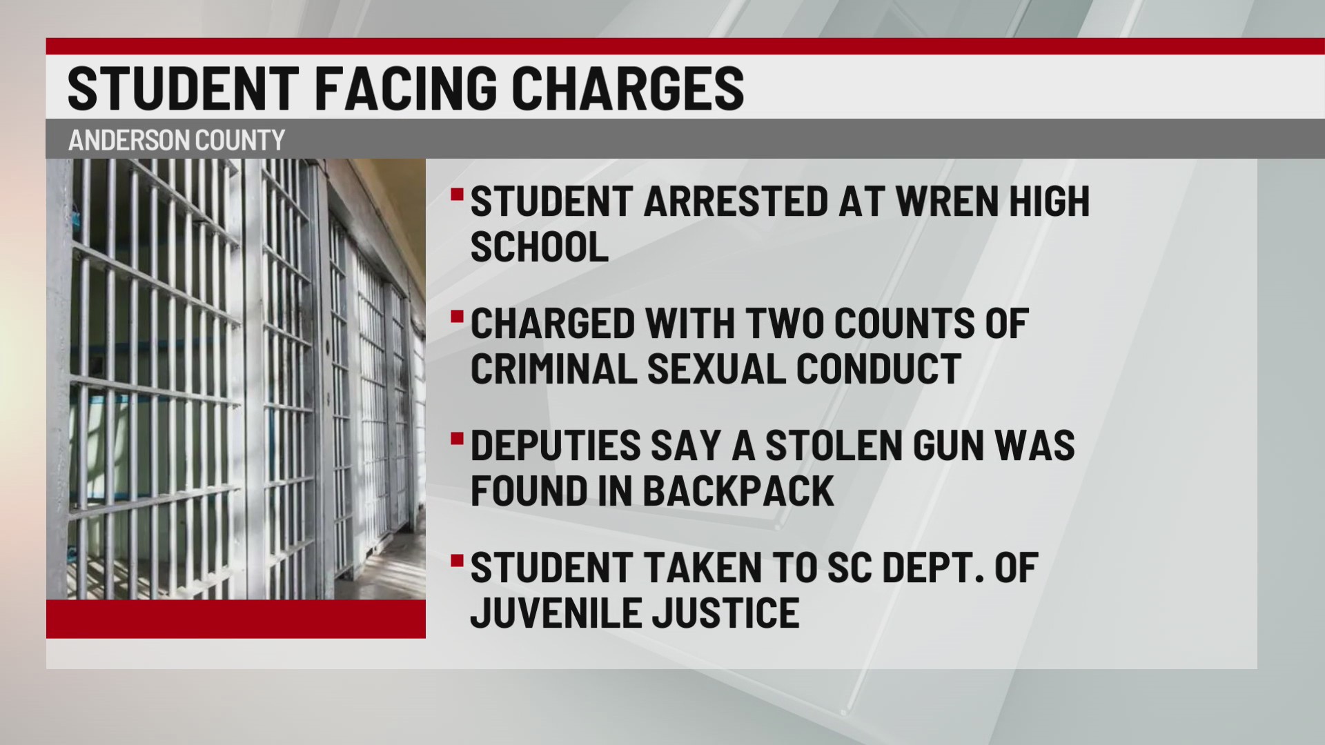 Student wanted for sex crimes, accused of bringing gun to Upstate high ...
