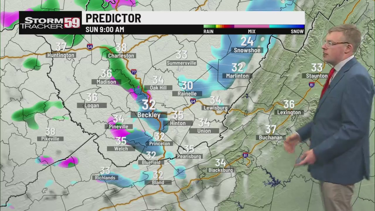 Snow showers return tonight, strong wind gusts possible Tuesday – WVNS