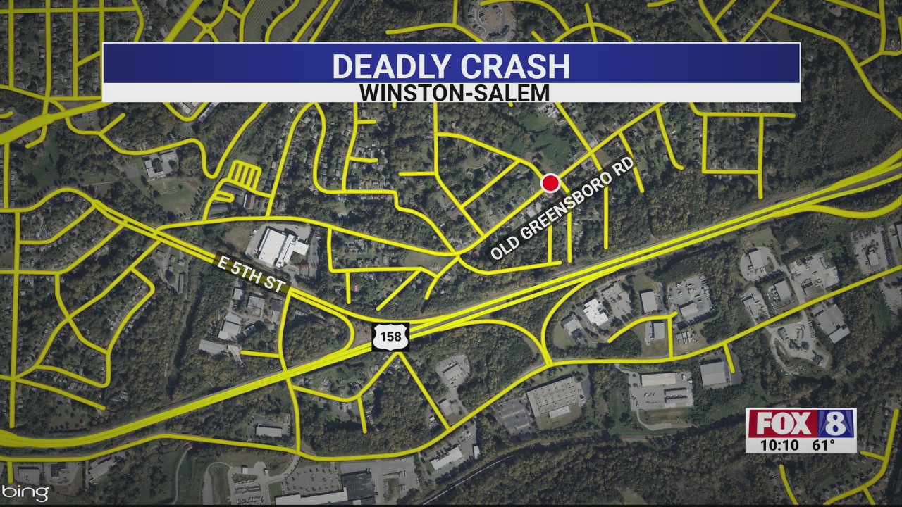 Man dies after crash in Winston-Salem – FOX8 WGHP
