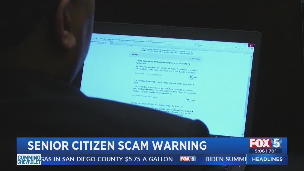 Senior Citizen Scam Warning FOX 5 San Diego & KUSI News