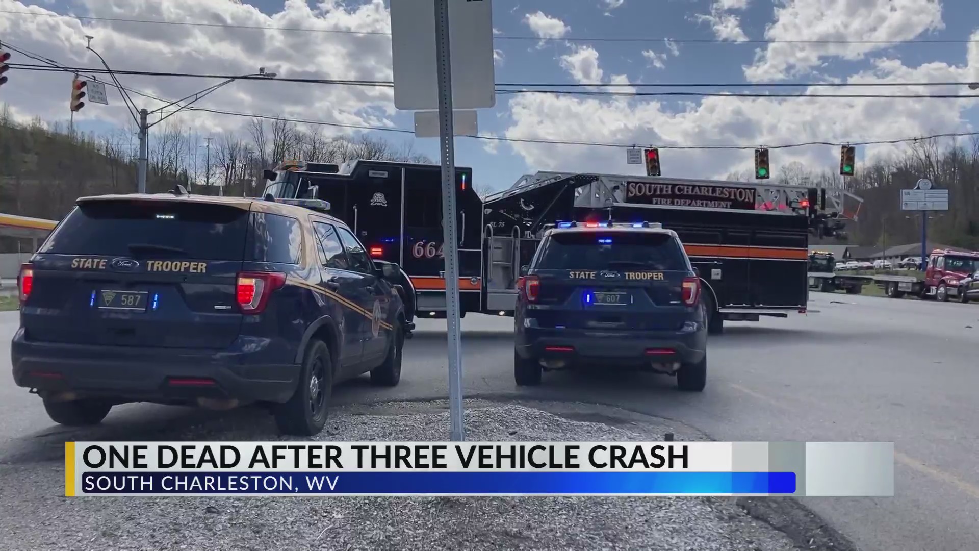 Fatal 3vehicle crash in Kanawha County, West Virginia WOWK 13 News