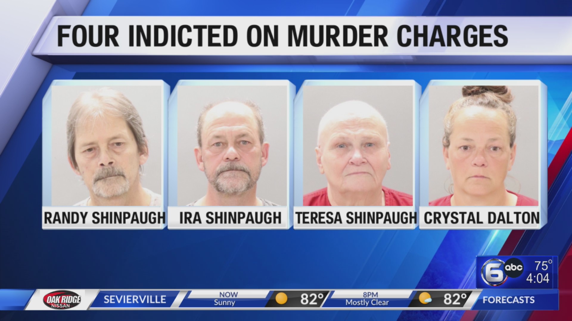 Four indicted on murder charges – WATE 6 On Your Side