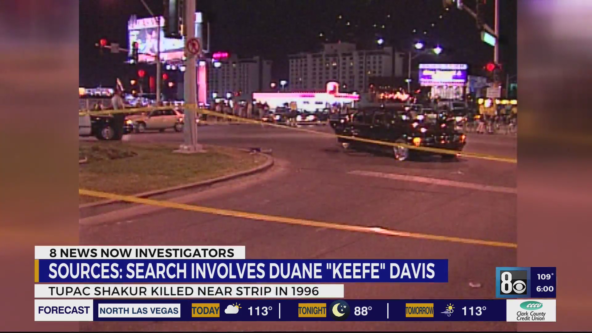 Las Vegas police search home in connection with Tupac Shakur murder – KLAS