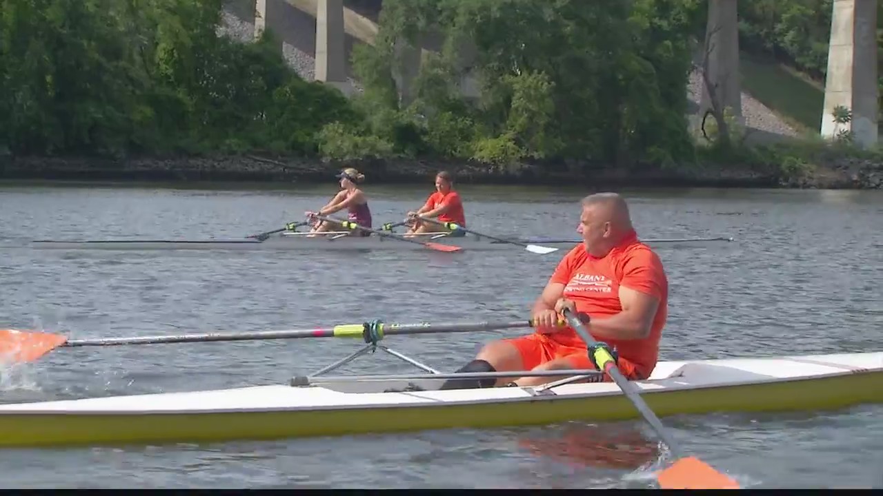 Retired firefighter spinal injury to thrive at rowing