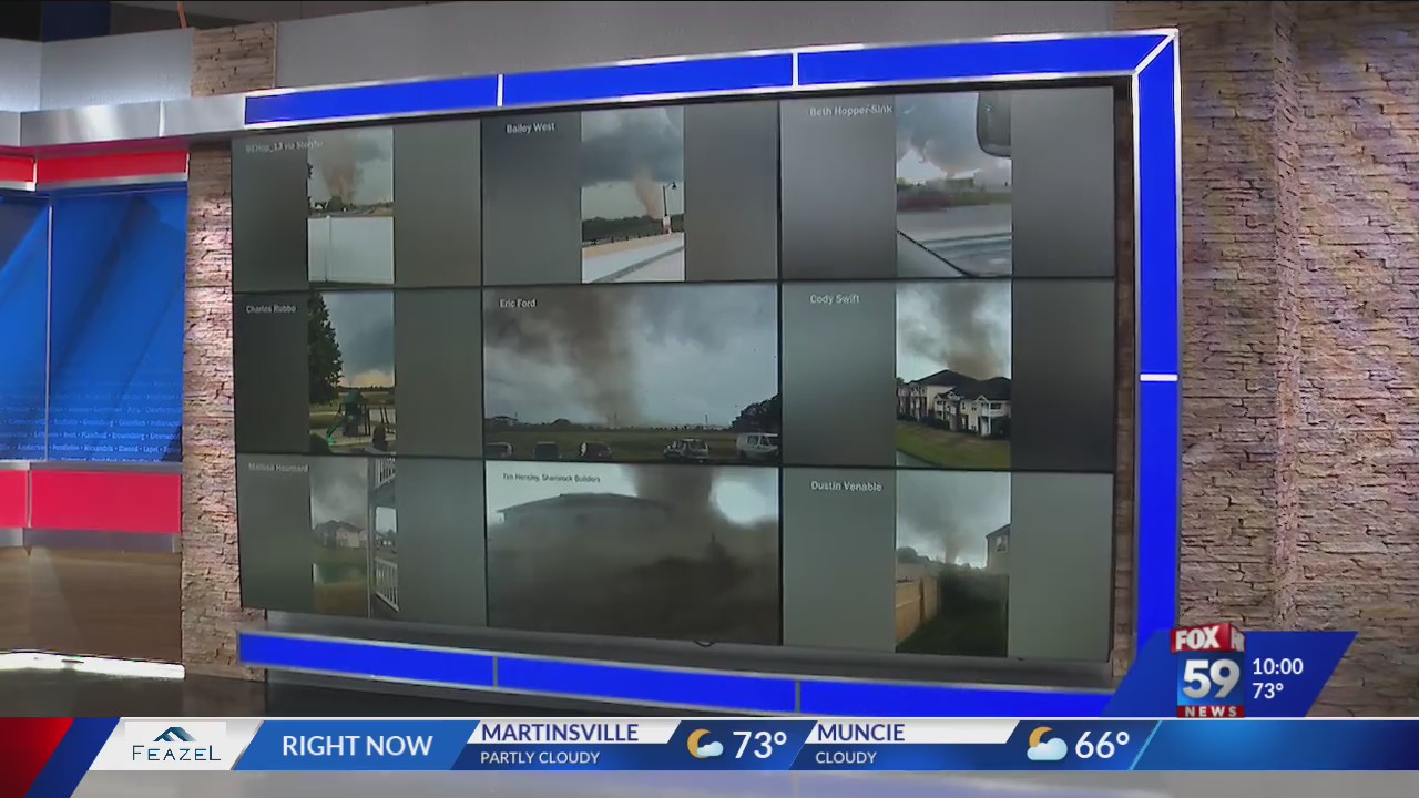 NWS Confirms 4 Tornadoes – Fox 59