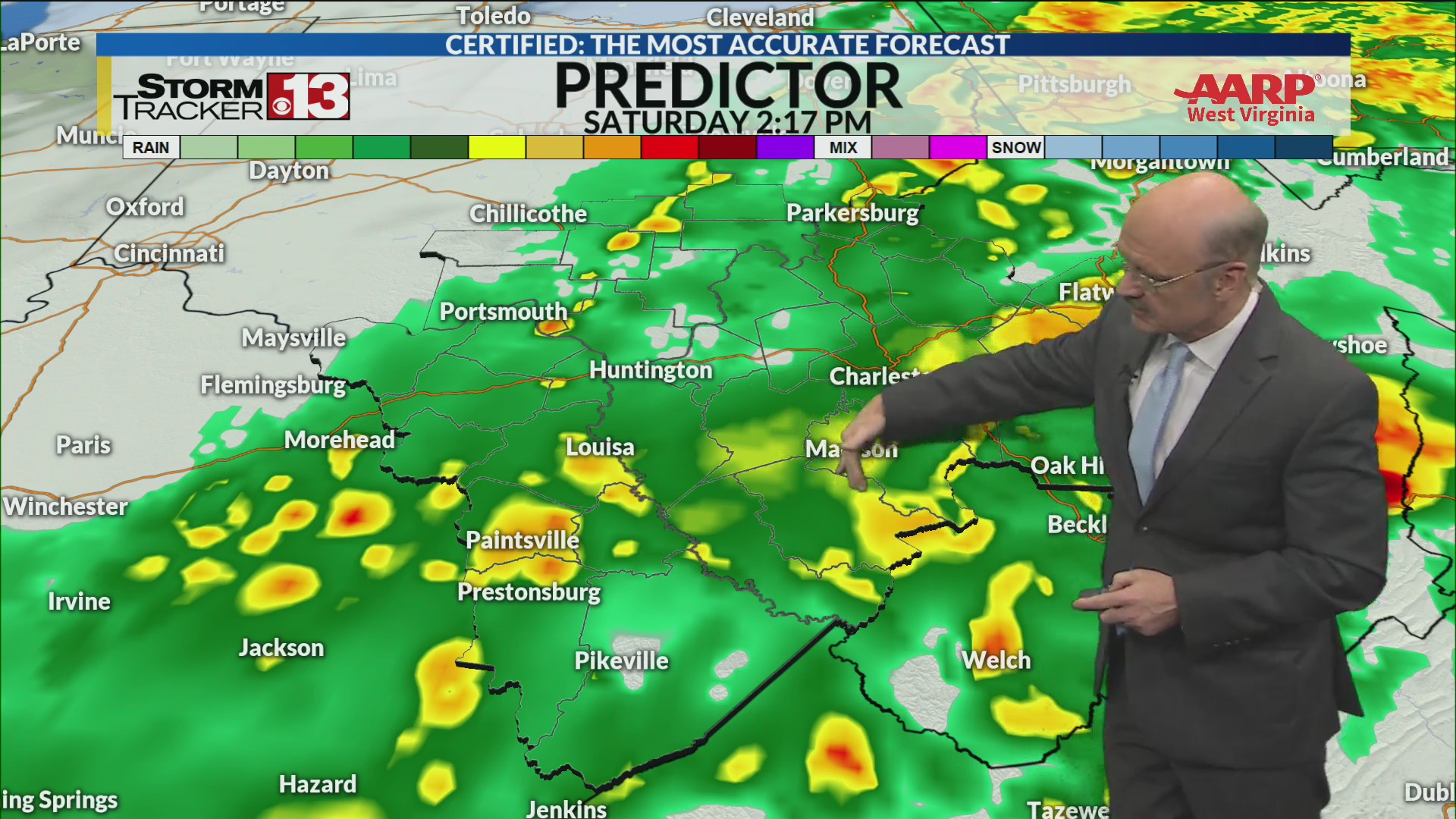 Showers have started for the weekend – WOWK 13 News