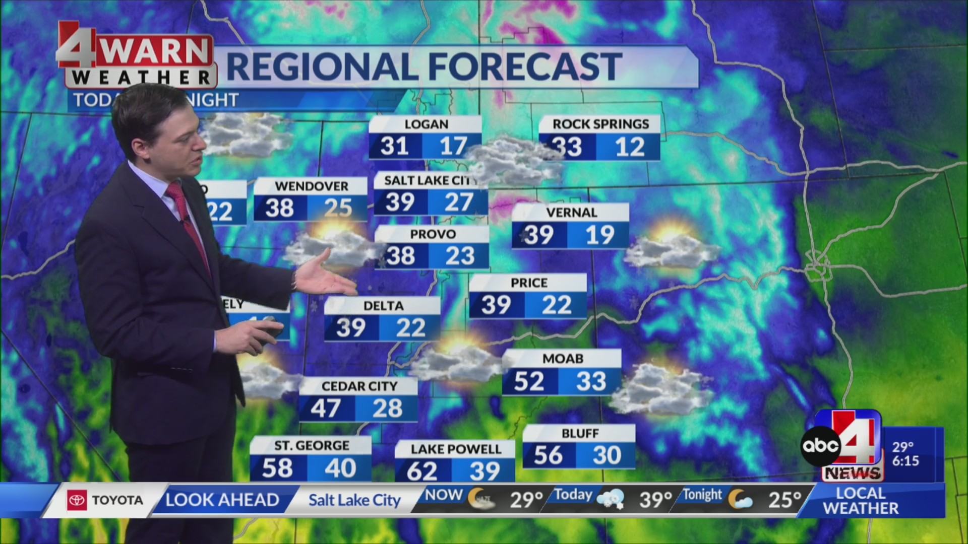 Utah workweek starts with lingering showers and icy conditions – ABC4 Utah