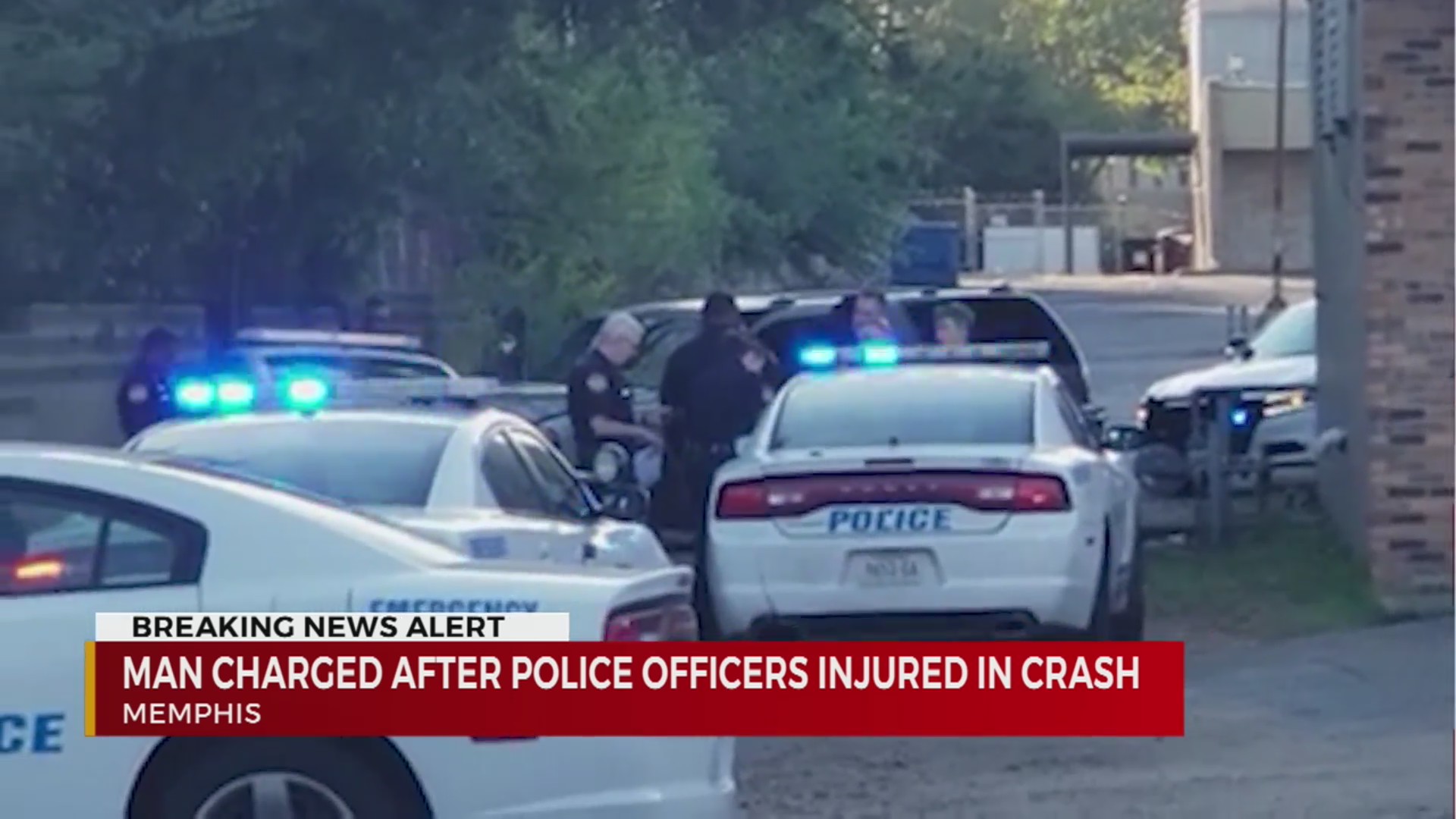 Man charged after police officers injured in crash – WKRN News 2