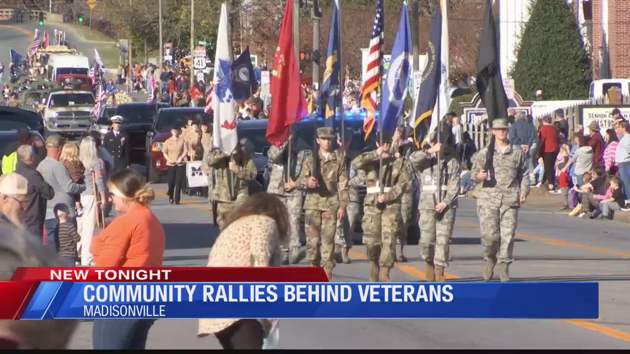 Community rallies behind veterans at 60th Madisonville Veterans Day