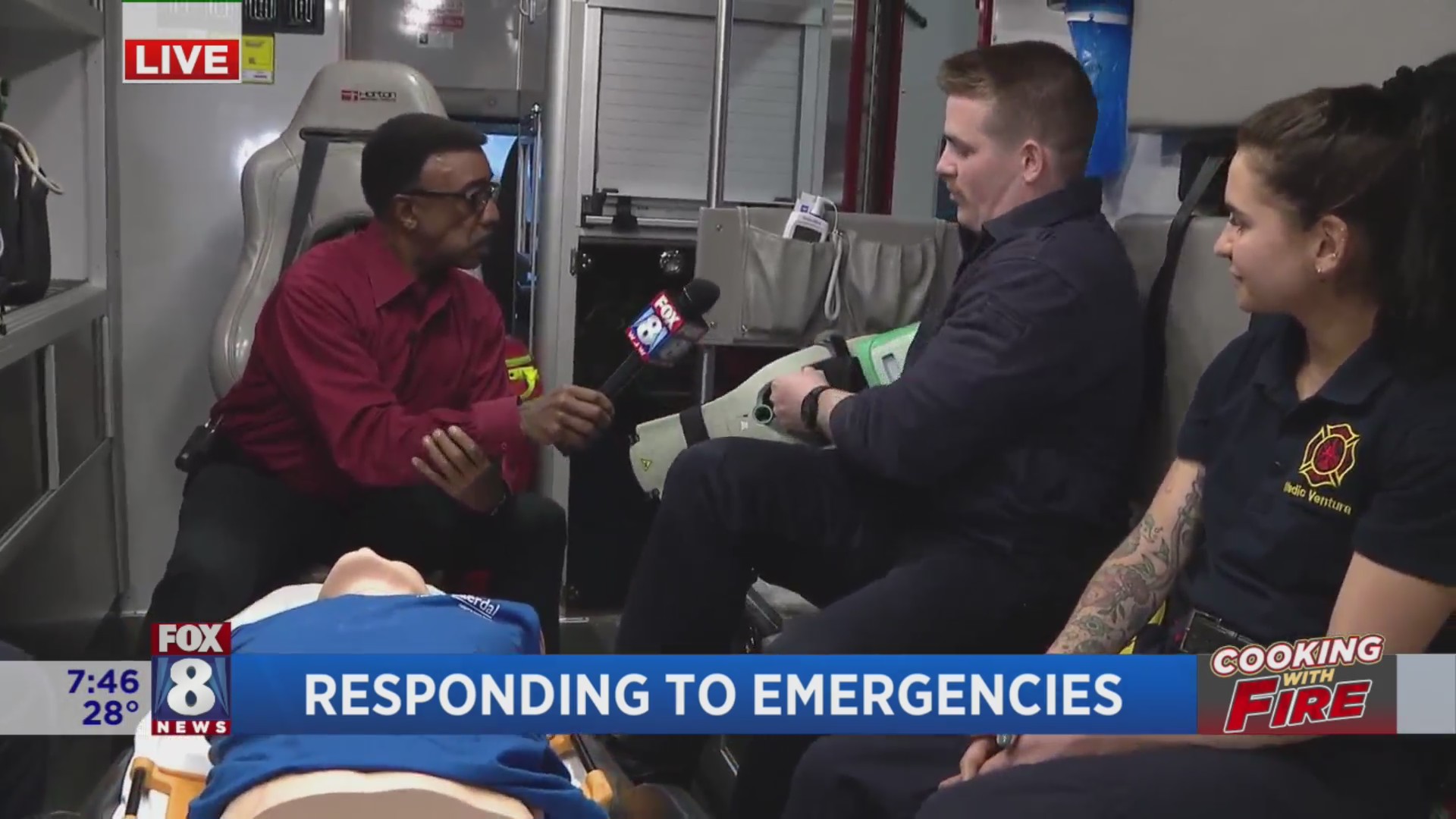 Cooking with Fire Shaker Heights Fire Department Fox 8 Cleveland WJW