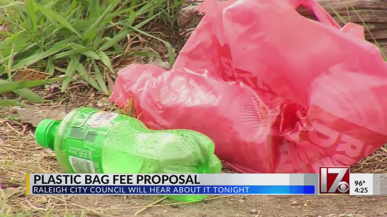 Raleigh City Council to hear 10cent plastic bag fee proposal
