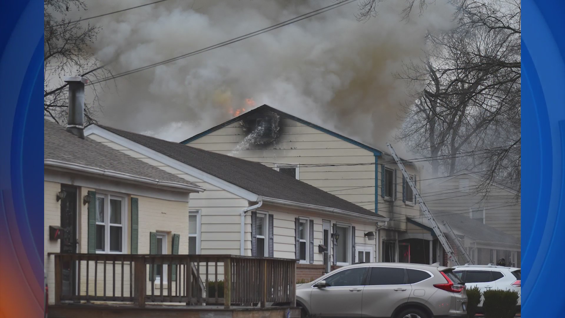 No injuries after house fire in Hampton