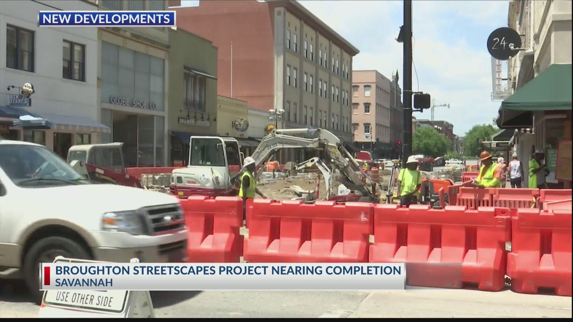 Savannah mayor Broughton Streetscapes Project drawing near completion