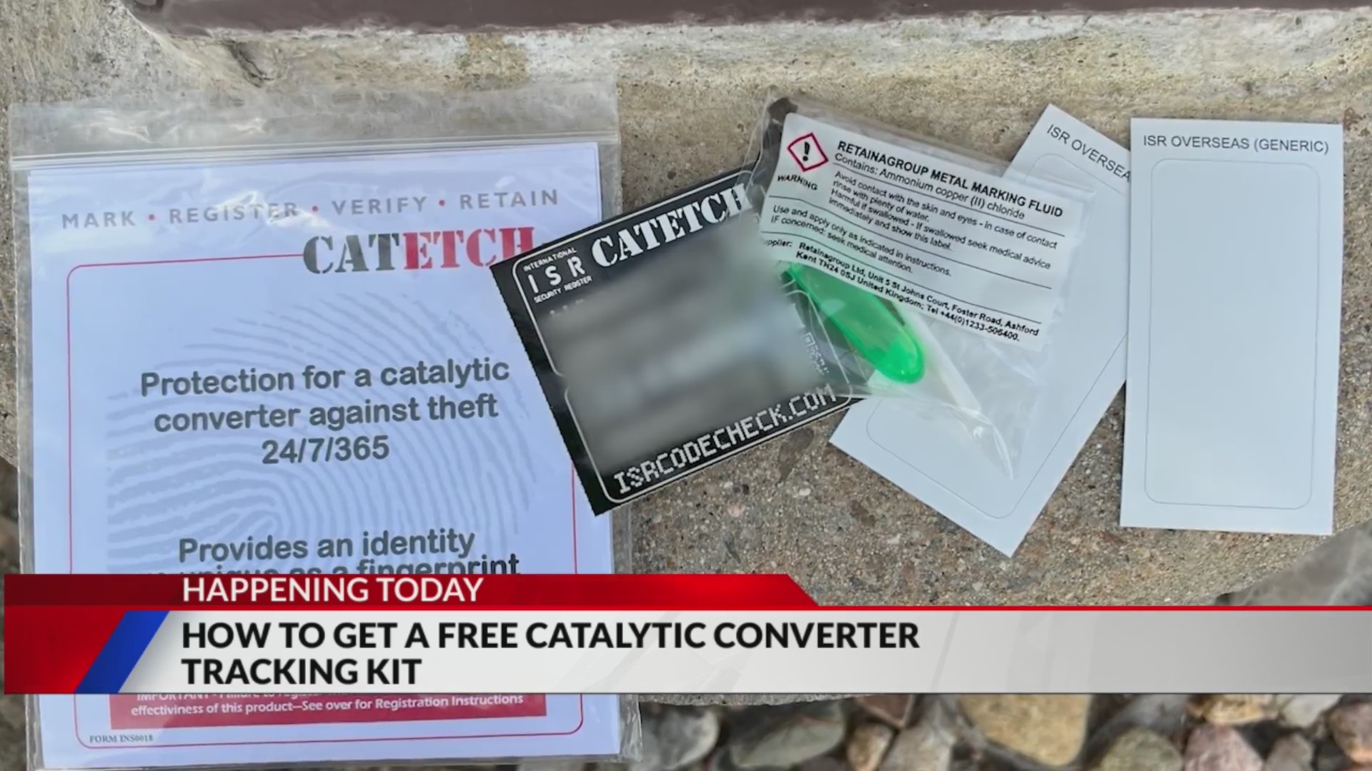 How to get a free catalytic converter tracking kit FOX31 Denver
