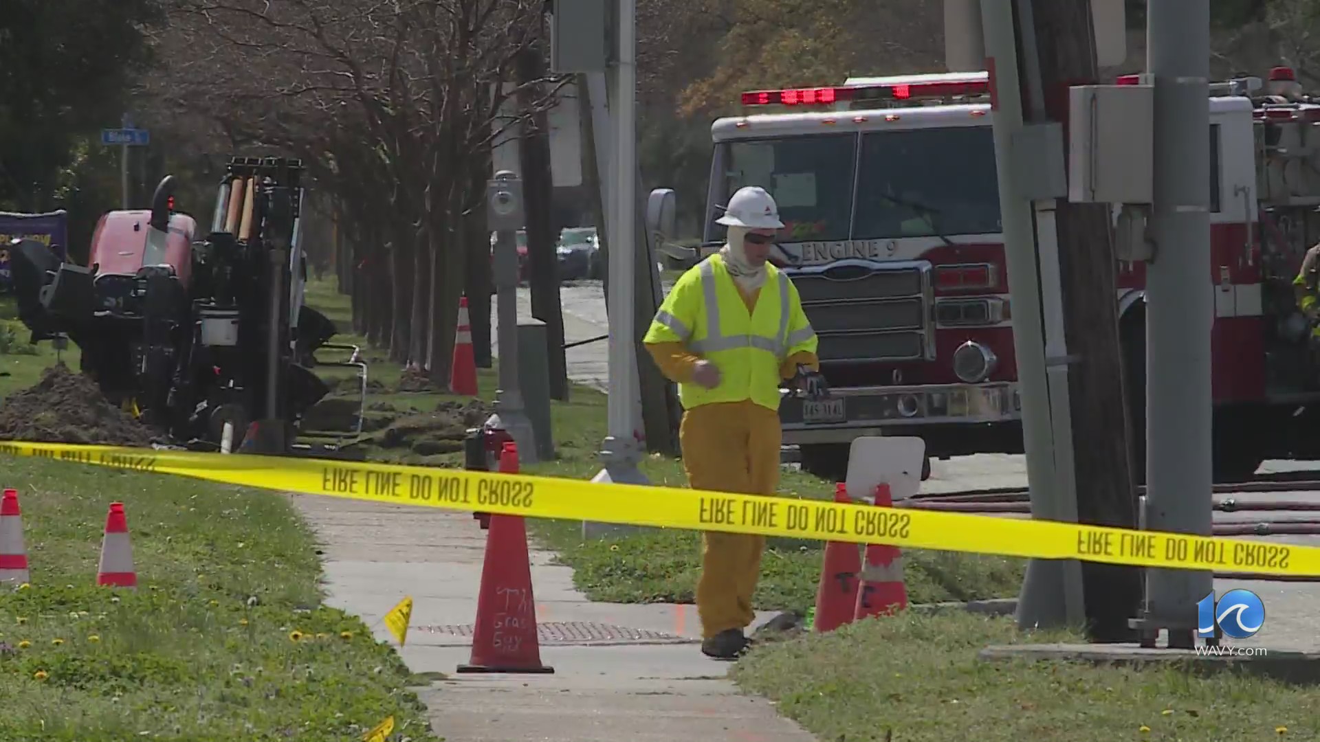 Gas leak shuts down part of Granby St. in Norfolk – WAVY.com