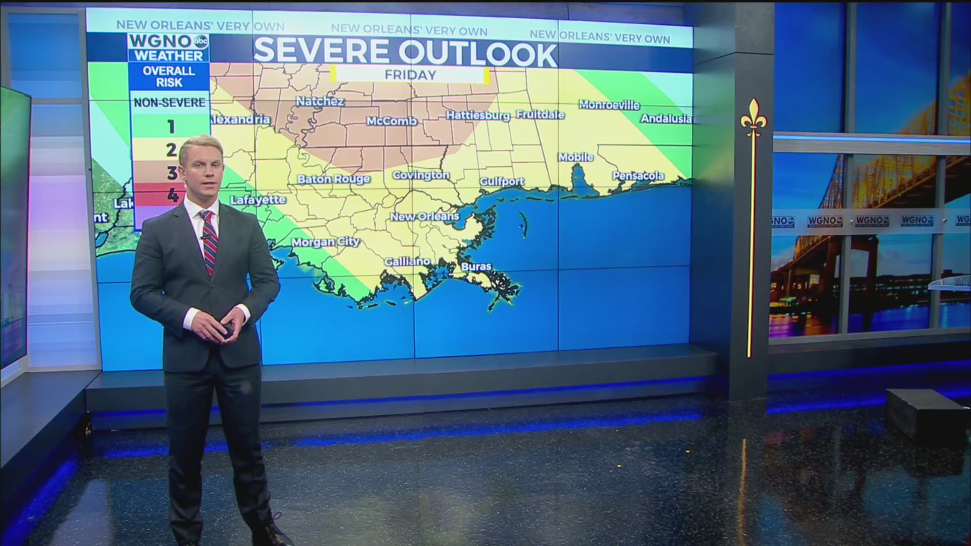 Strong storms possible Friday afternoon and evening – WGNO