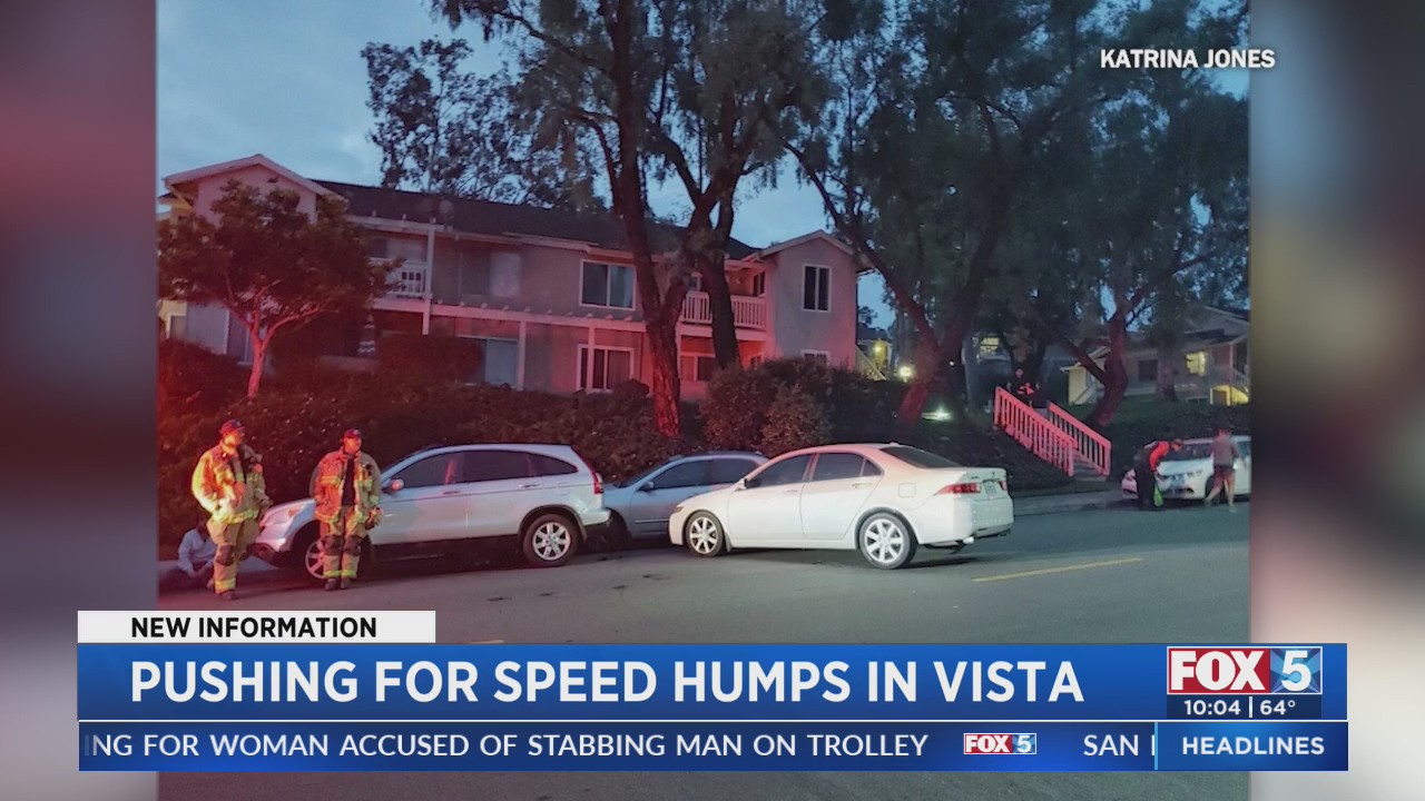 Pushing For Speed Humps In Vista – FOX 5 San Diego & KUSI News