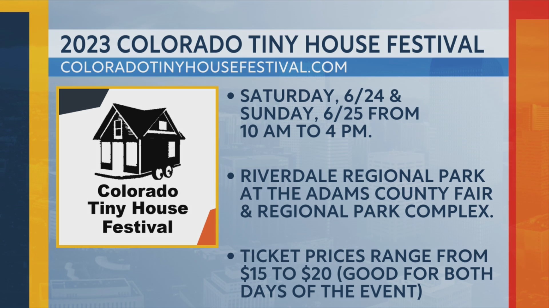 2023 Colorado Tiny House Festival is 6/24-6/25 – FOX31 Denver