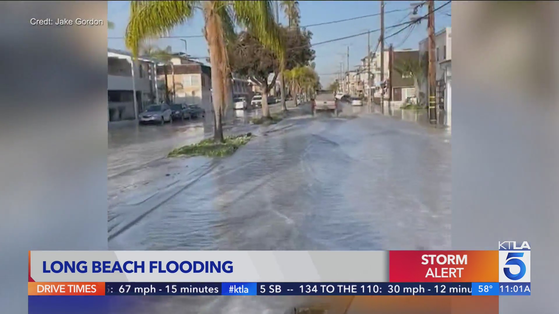High surf leads to flooding in Long Beach – KTLA