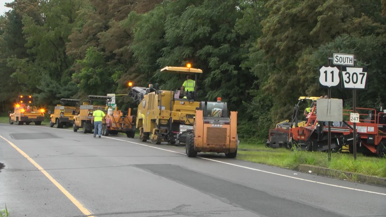 Ramp work causes closures on North Scranton Expressway