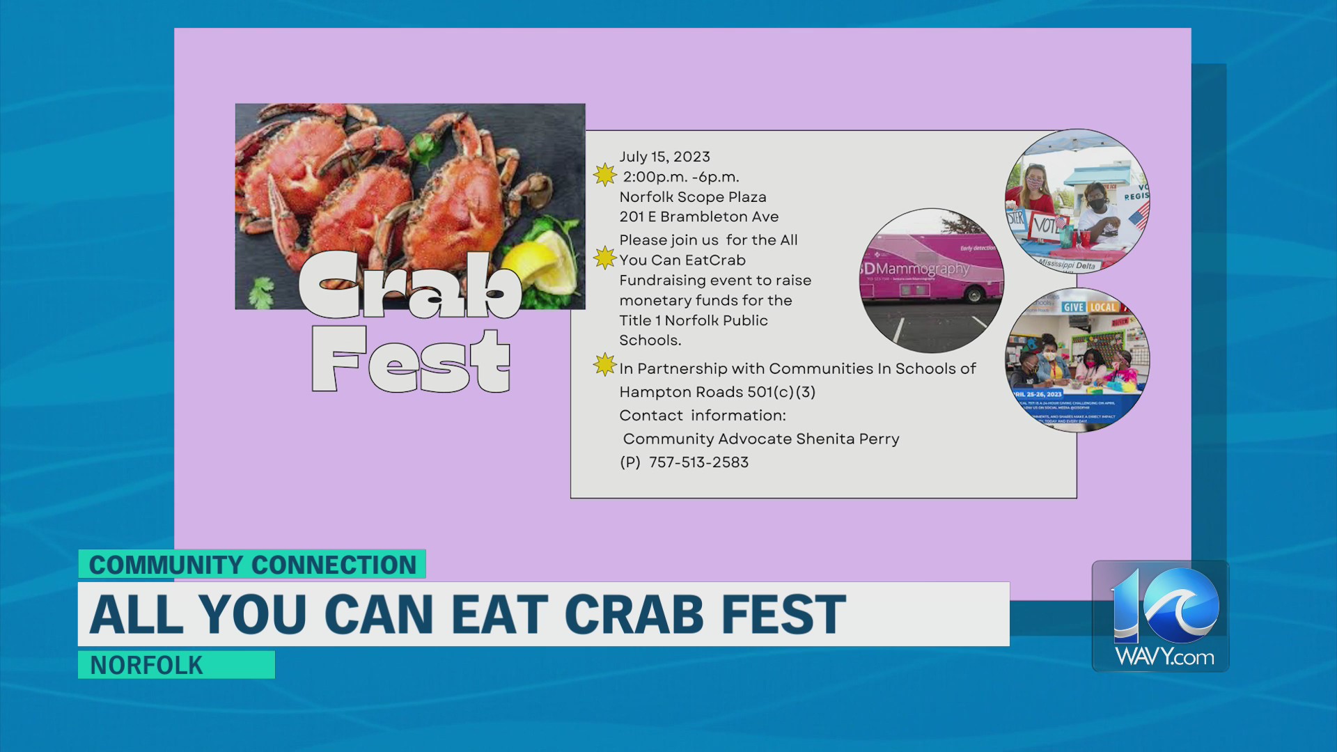 Community Connection All You Can Eat Crabs