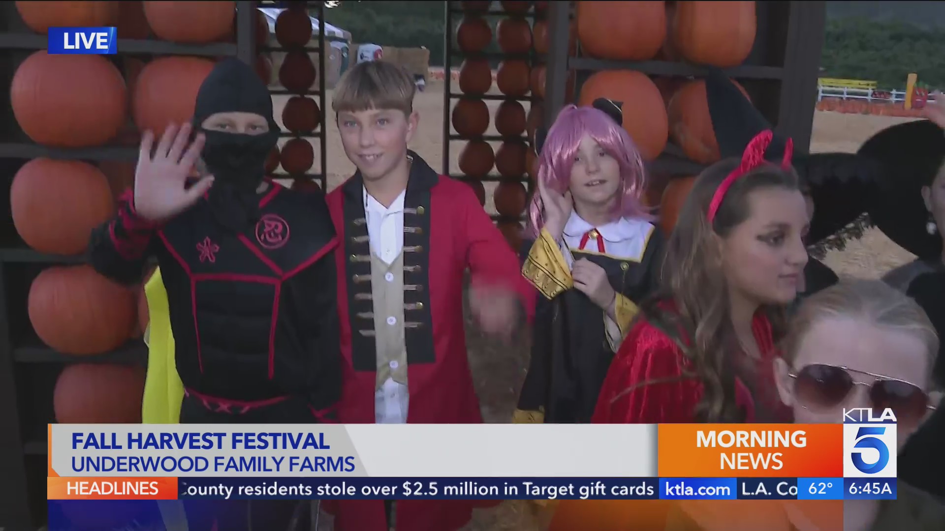 Underwood Family Farms kicks off its 26th Annual Fall Harvest Festival KTLA