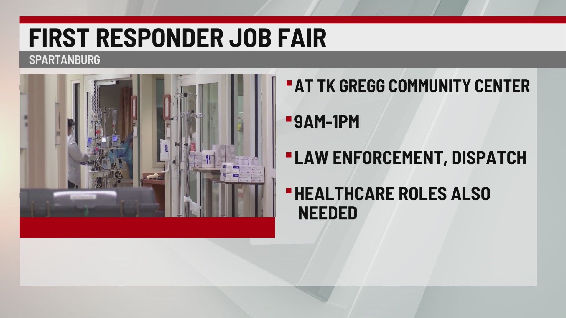 First Responder job fair held in Spartanburg WSPA 7NEWS