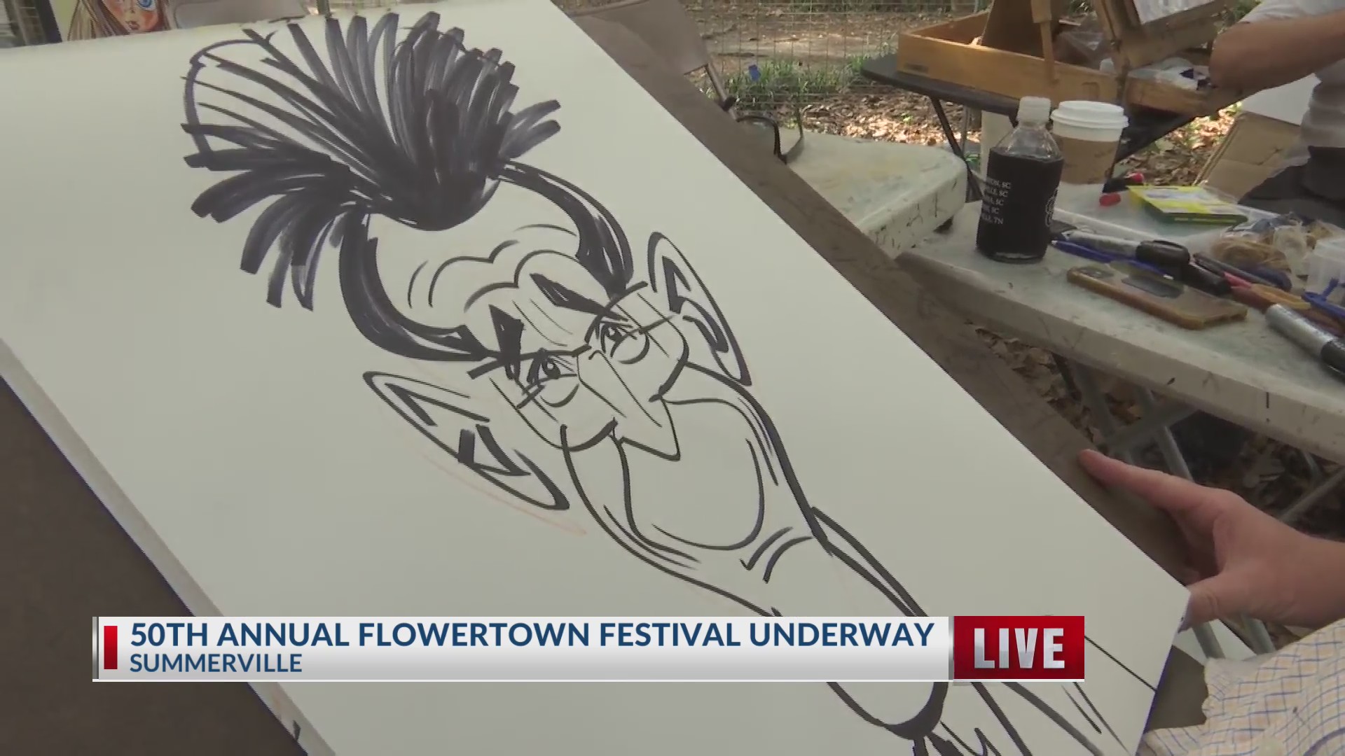 Meet Storm Team 2’s Rob Fowler in caricature form – WCBD News 2