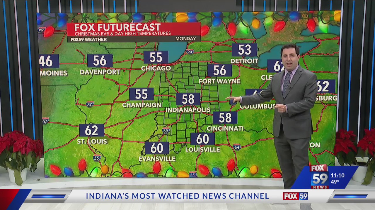 Dense fog overnight before more rain and warmth for Christmas – Fox 59
