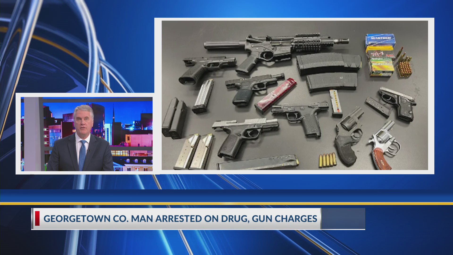 Georgetown County man arrested on gun, drug charges – WCBD News 2