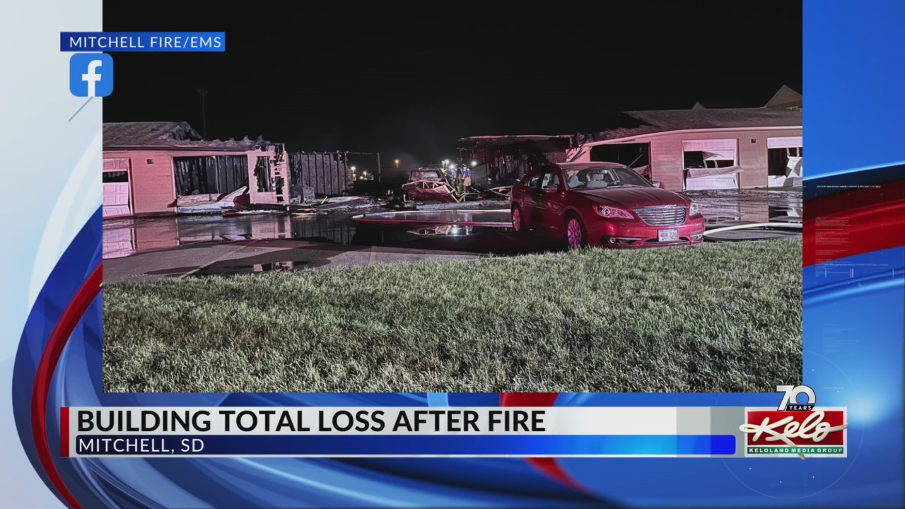 Building deemed total loss after fire in Mitchell – KELOLAND.com