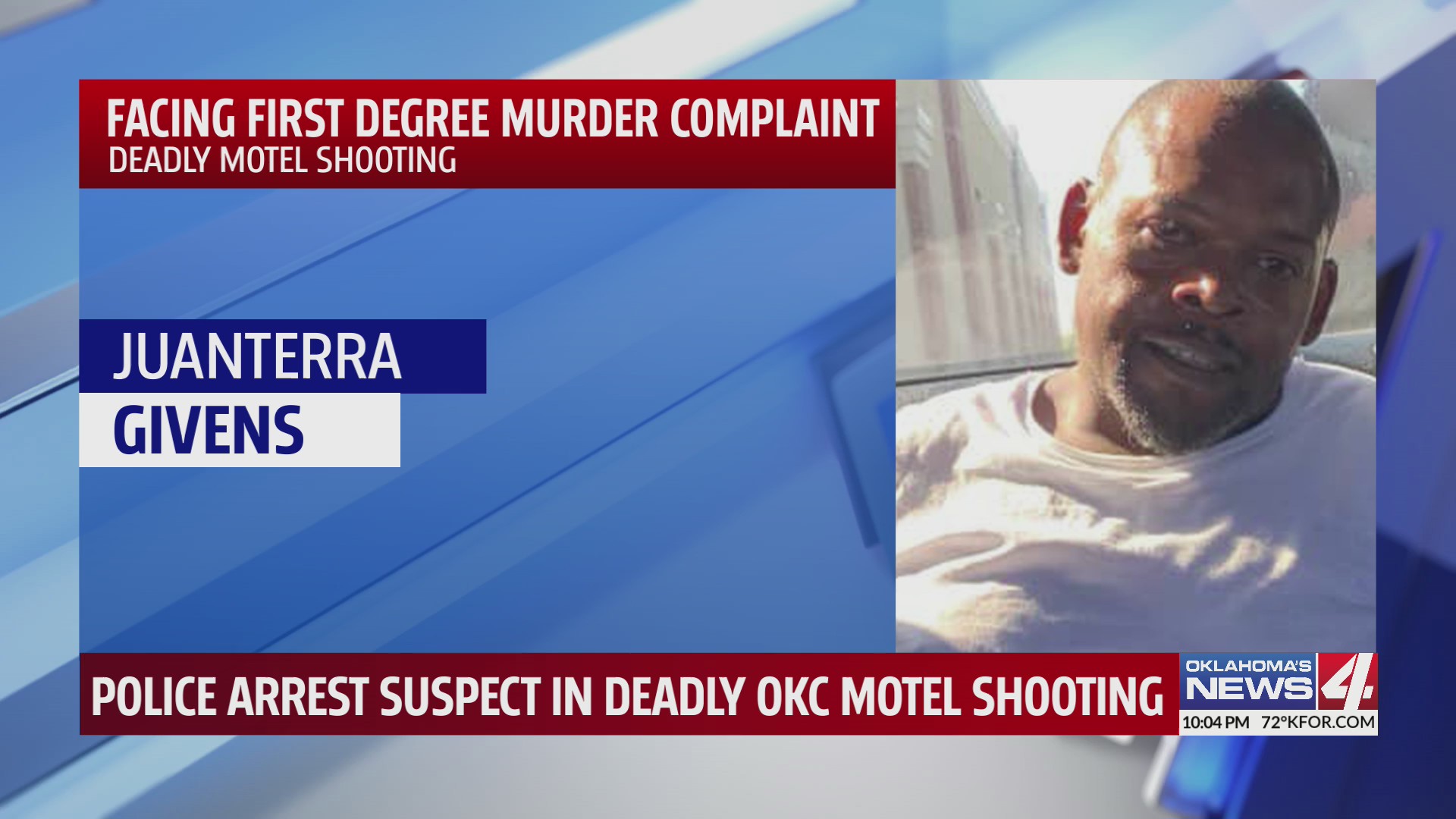Police arrest suspect in deadly OKC motel shooting – KFOR.com Oklahoma City