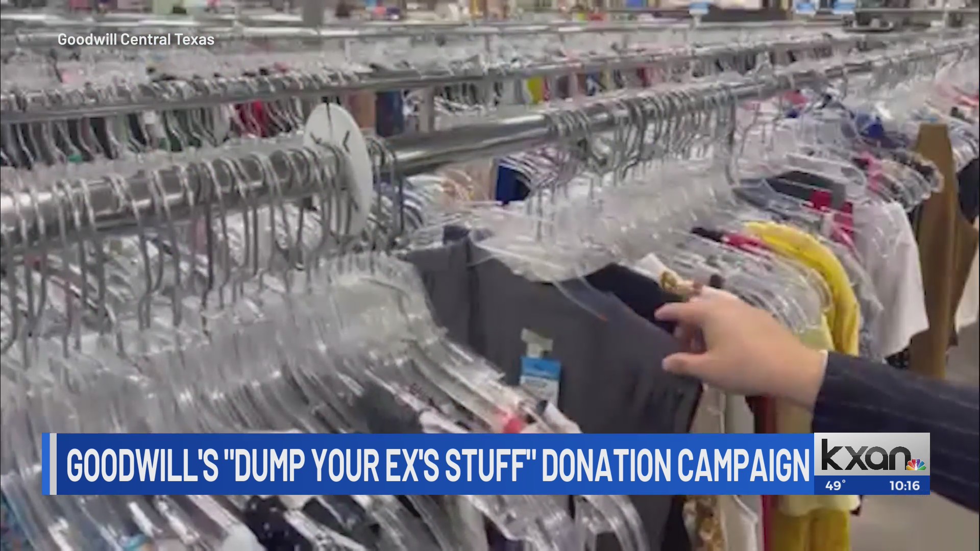 ‘Dump You Ex’s Stuff’ Goodwill donation campaign – KXAN Austin
